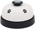 Pet Training Bell Clicker with Non Skid Base, Pet Potty Training Clock, Communication Tool Cat Interactive Device