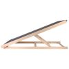 Foldable Wooden Dog Ramp for High Beds Non Slip Heights Adjustable Pet Cat Ramp for Couch Car SUV