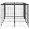 Outdoor Dog Kennel Steel 78.1 ft¬≤